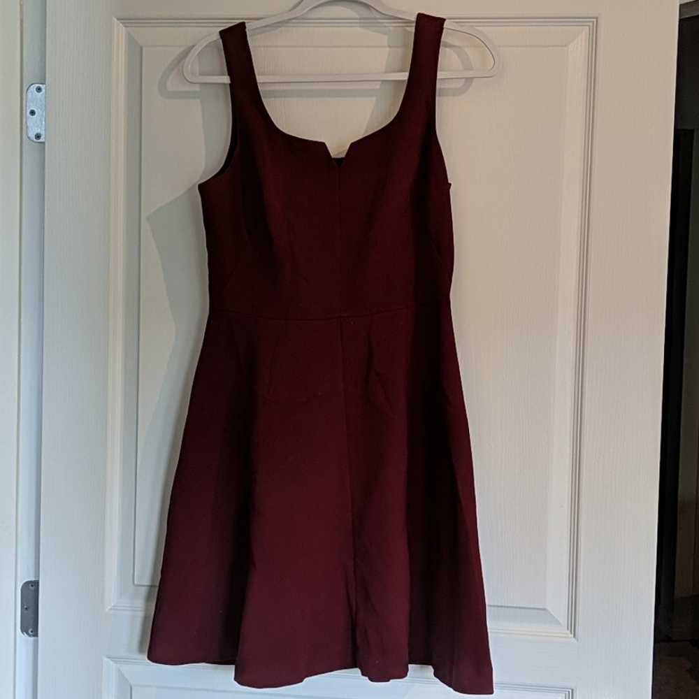 The Limited Merlot Cocktail Dress